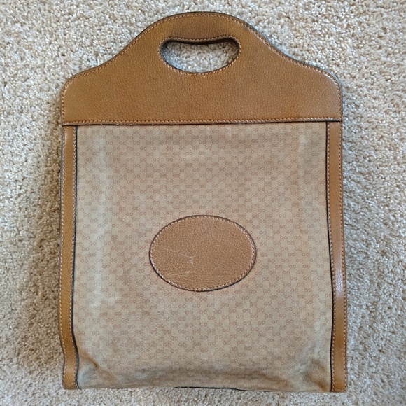 Rare Vintage Gucci Shopper Tote Handbag Purse - Picture 2 of 7